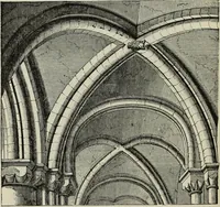 An illustration from An introduction to the study of Gothic architecture (1877)