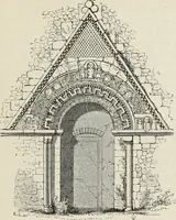 An illustration from An introduction to the study of Gothic architecture (1877)