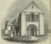 An illustration from An introduction to the study of Gothic architecture (1877)