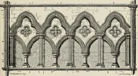 An illustration from An introduction to the study of Gothic architecture (1877)