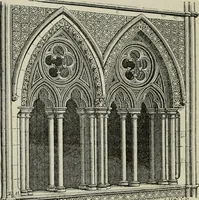 An illustration from An introduction to the study of Gothic architecture (1877)
