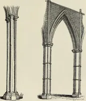 An illustration from An introduction to the study of Gothic architecture (1877)