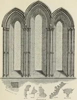 An illustration from An introduction to the study of Gothic architecture (1877)