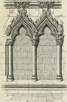 An illustration from An introduction to the study of Gothic architecture (1877)