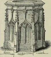 An illustration from An introduction to the study of Gothic architecture (1877)