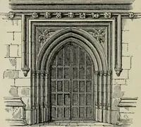 An illustration from An introduction to the study of Gothic architecture (1877)