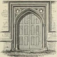 An illustration from An introduction to the study of Gothic architecture (1877)
