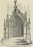 An illustration from An introduction to the study of Gothic architecture (1877)
