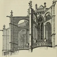 An illustration from An introduction to the study of Gothic architecture (1877)