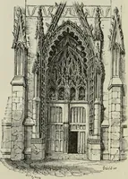 An illustration from An introduction to the study of Gothic architecture (1877)