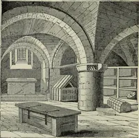 An illustration from An introduction to the study of Gothic architecture (1877)