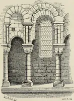An illustration from An introduction to the study of Gothic architecture (1877)