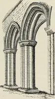 An illustration from An introduction to the study of Gothic architecture (1877)