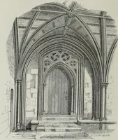 An illustration from An introduction to the study of Gothic architecture (1881)