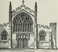 An illustration from An introduction to the study of Gothic architecture (1881)