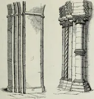An illustration from An introduction to the study of Gothic architecture (1881)