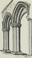 An illustration from An introduction to the study of Gothic architecture (1881)