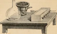 An illustration from Introductory course of natural philosophy for the use of schools and academies. Ed. from Ganot's popular physics. By William G. Peck (1869)