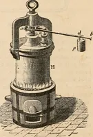 An illustration from Introductory course of natural philosophy for the use of schools and academies. Ed. from Ganot's popular physics. By William G. Peck (1869)