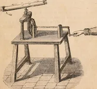 An illustration from Introductory course of natural philosophy for the use of schools and academies. Ed. from Ganot's popular physics. By William G. Peck (1869)