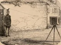 An illustration from Introductory course of natural philosophy for the use of schools and academies. Ed. from Ganot's popular physics. By William G. Peck (1869)
