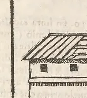 An illustration from Inuentioni di Gio. Battista Isacchi da Reggio : nelle quali si manifestano varij secreti, & vtiliauisi a persone di guerra, e per i tempi di piacere .. (1579)