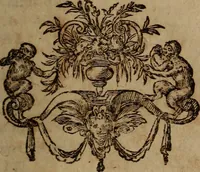 An illustration from Inventaire general de l'histoire de France. : depuis Pharamond iusques à Lovys XIII. à present regnant. Illustré par la conference de l'Eglise & de l'Empire. (1619)