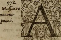 An illustration from Inventaire general de l'histoire de France. : depuis Pharamond iusques à Lovys XIII. à present regnant. Illustré par la conference de l'Eglise & de l'Empire. (1619)
