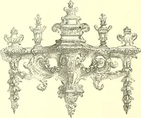 An illustration from Inventaire général du mobilier de la couronne sous Louis xiv (1663-1715) publié pour la première fois sous les auspices de la Société d'encouragement pour la propagation des livres d'art (1892)