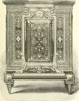 An illustration from Inventaire général du mobilier de la couronne sous Louis xiv (1663-1715) publié pour la première fois sous les auspices de la Société d'encouragement pour la propagation des livres d'art (1892)
