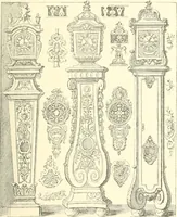 An illustration from Inventaire général du mobilier de la couronne sous Louis xiv (1663-1715) publié pour la première fois sous les auspices de la Société d'encouragement pour la propagation des livres d'art (1892)