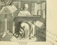 An illustration from The invention of printing : a collection of facts and opinions descriptive of early prints and playing cards, the block-books of the fifteenth century, the legend of Lourens Janszoon Coster, of Haarlem, and the work of John Gutenberg and his associates (1878)