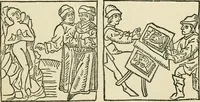 An illustration from The invention of printing : a collection of facts and opinions descriptive of early prints and playing cards, the block-books of the fifteenth century, the legend of Lourens Janszoon Coster, of Haarlem, and the work of John Gutenberg and his associates (1878)