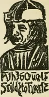 An illustration from The invention of printing : a collection of facts and opinions descriptive of early prints and playing cards, the block-books of the fifteenth century, the legend of Lourens Janszoon Coster, of Haarlem, and the work of John Gutenberg and his associates (1878)