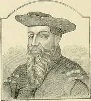 An illustration from The invention of printing : a collection of facts and opinions descriptive of early prints and playing cards, the block-books of the fifteenth century, the legend of Lourens Janszoon Coster, of Haarlem, and the work of John Gutenberg and his associates (1878)