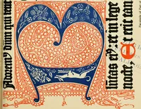 An illustration from The invention of printing : a collection of facts and opinions descriptive of early prints and playing cards, the block-books of the fifteenth century, the legend of Lourens Janszoon Coster, of Haarlem, and the work of John Gutenberg and his associates (1878)