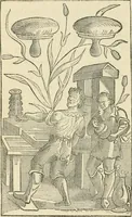 An illustration from The invention of printing : a collection of facts and opinions descriptive of early prints and playing cards, the block-books of the fifteenth century, the legend of Lourens Janszoon Coster, of Haarlem, and the work of John Gutenberg and his associates (1878)