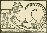 An illustration from The invention of printing : a collection of facts and opinions descriptive of early prints and playing cards, the block-books of the fifteenth century, the legend of Lourens Janszoon Coster, of Haarlem, and the work of John Gutenberg and his associates (1878)
