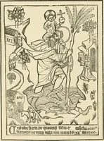 An illustration from The invention of printing : a collection of facts and opinions descriptive of early prints and playing cards, the block-books of the fifteenth century, the legend of Lourens Janszoon Coster, of Haarlem, and the work of John Gutenberg and his associates (1878)