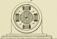 An illustration from The inventions : researches and writing of Nikola Tesla, with special reference to his work in polyphase currents and high potential lighting (1894)