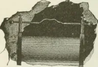 An illustration from The inventions : researches and writing of Nikola Tesla, with special reference to his work in polyphase currents and high potential lighting (1894)