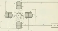 An illustration from The inventions : researches and writing of Nikola Tesla, with special reference to his work in polyphase currents and high potential lighting (1894)