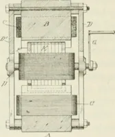 An illustration from The inventions : researches and writing of Nikola Tesla, with special reference to his work in polyphase currents and high potential lighting (1894)
