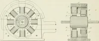 An illustration from The inventions : researches and writing of Nikola Tesla, with special reference to his work in polyphase currents and high potential lighting (1894)