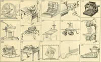 An illustration from The inventor's universal educator. An educational cyclopaedia and guide for inventors, patentees, manufacturers, mechanics, and all others connected directly or indirectly with patents (1919)