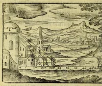 Picture 2 of 13 from Inventum P. Apiani. : Das ist, Beschreibung eines geometrische[n] Instruments, durch welches one alle Rechnung gar behend vnd leichtlich, allerlen höche, weitte, tieffe vnd braite, auch allerley Fläschen oder ebnen Innhalt, abgemessen, vnd andere mehe nutzliche Sachen erkundiget werden. (1616), leaf 24