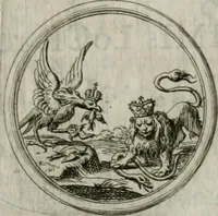 An illustration from Invictissimo, gloriosissimo, potentissimoque, Romanorum Imperatori Carolo Sexto et Regi Hispaniae III. Duci Brabantiae IV. 11. Octobris 1717. Inaugurato Bruxellis. Applausus chronographicus (1717)
