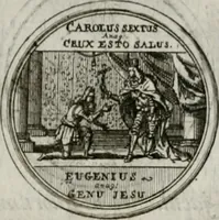 Picture 3 of 9 from Invictissimo, gloriosissimo, potentissimoque, Romanorum Imperatori Carolo Sexto et Regi Hispaniae III. Duci Brabantiae IV. 11. Octobris 1717. Inaugurato Bruxellis. Applausus chronographicus (1717), leaf 8