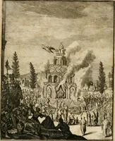 An illustration from Io. Alberti Fabricii ss. theol. d. et prof. pvbl. bibliographia antiqvaria, sive, Introdvctio in notitiam scriptorvm, qvi antiqvitates Hebraicas, Graecas, Romanas et Christianas scriptis illvstrarvnt (1760)