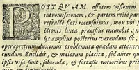 An illustration from Ioan. Baptistae Portae neap. De refractione optices parte, libri nouem (1593)